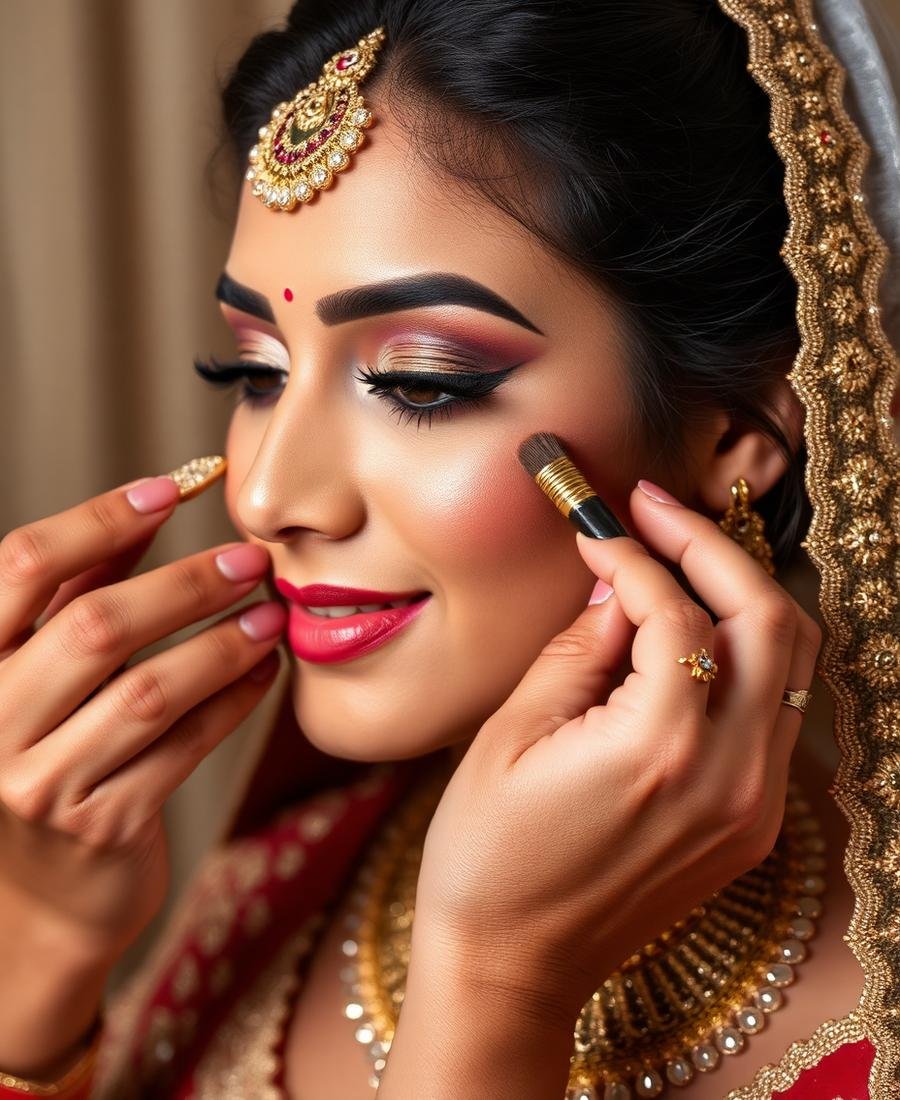 Makeup services at Genius Salon